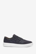 Barbour® Navy Blue Liddesdale Trainers
