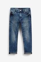 Acid Denim Regular Fit Cotton Rich Stretch Jeans (3-17yrs)