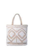 Iconique Mallorca Cotton Beach White Bag