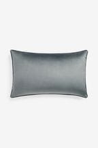 Charcoal Grey Matte Velvet Cushion