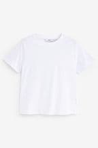 White Short Sleeve Crew Neck T-Shirt