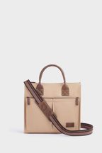 OSPREY LONDON The Maverick Canvas & Leather Workbag with Washbag