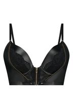 Hunkemöller Talia Padded Longline Underwired Push-Up Black Bra