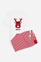 Personalised Mens Matching Family Christmas Pyjamas by Dollymix