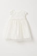 Lipsy Ivory Lace Baby Flower Girl Dress