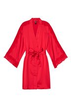 Victoria's Secret Red Lace Inset Robe