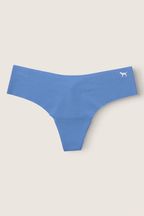 Victoria's Secret PINK Blue Dawn No Show Thong Knickers