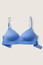 Victoria's Secret PINK Blue Dawn Smooth Lightly Lined Non Wired T-Shirt Bra