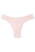 Victoria's Secret Purest Pink Cotton Lace Bikini Knickers