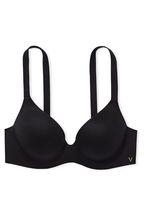 Victoria's Secret Black Smooth Lightly Lined Non Wired Push Up Bra