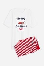 Personalised Sleepy Christmas Mens Pyjamas by Dollymix