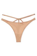 Victoria's Secret Sweet Praline Nude Strappy Thong Knickers