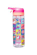 Smiggle Pink Glee Flip Top Spritz Drink Bottle