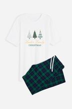 Personalised Christmas Tree Mens Family Pyjamas by Dollymix
