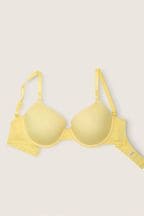 Victoria's Secret PINK Yellow Tulip Smooth Lightly Lined Bra