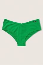 Victoria's Secret PINK Happy Camper Green Cheeky Cotton Knickers
