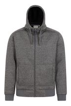 Nevis mens fur lined on sale hoodie