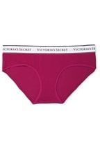Victoria's Secret Claret Red Hipster Logo Knickers