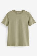 Olive Green The Everyday Crew Neck Cotton Rich Short Sleeve T-Shirt