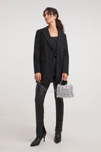 JD Williams Relaxed Fit Black Blazer