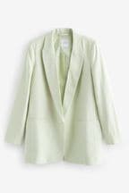 Mint Green Relaxed Blazer