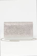 Lipsy Foldover Diamante Clutch