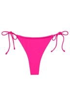 Victoria's Secret Forever Pink Tie Side High Leg Bikini Bottom