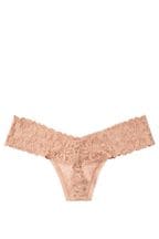 Victoria's Secret Sweet Praline Nude Lace Thong Knickers