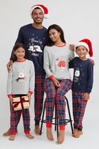 Society 8 Red Bearly Awake Matching Family Bear Christmas PJ Set