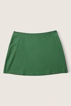 Victoria's Secret PINK Forest Pine Green High Waist Swim Mini Skirt