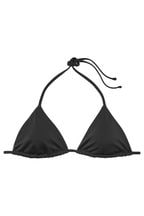 Victoria's Secret Black Triangle Swim Bikini Top