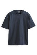 Navy Blue Relaxed Fit Heavyweight T-Shirt