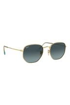 Ray-Ban Medium Hexagonal Flat Lens Sunglasses