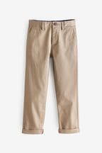 Stone Regular Fit Stretch Chino Trousers (3-17yrs)