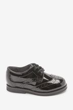 Ground noires - Chaussures élégantes en cuir style Brogue