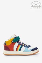 Little Bird by Jools Oliver Rainbow Older High Top Trainers