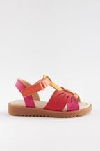Bright Pink Butterfly Sandals