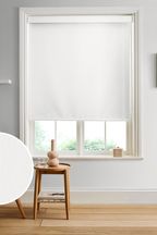 Graham & Brown White G&B Made to Measure Roller Blind