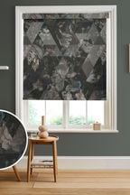 Graham & Brown Moonstone Grey Timepiece Made to Measure Roller Blind