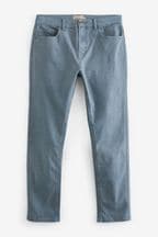 Washed Blue Slim Coloured Stretch Jeans
