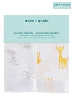 aden + anais essentials Muslin Comforter Security Blankets 2 Pack Safari