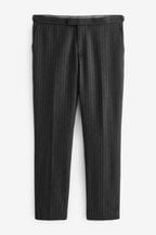 Grey Stripe Stripe Signature Empire Mills British Fabric Morning Suit Trousers