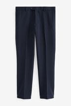 Navy Regular Fit Essential Suit: Trousers