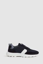 Reiss Navy Evo Lite Running Trainers