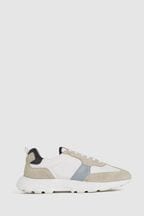 Reiss White Evo Lite Running Trainers