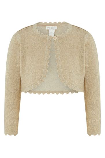 Monsoon gold cardigan discount