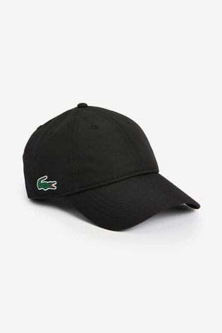 black lacoste hat