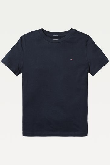 Buy Tommy Hilfiger Navy Boys Basic T-Shirt the Next UK online shop