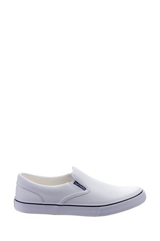 hush puppies white sneakers