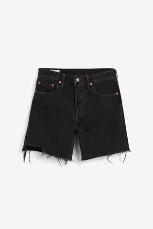 mid thigh levi shorts